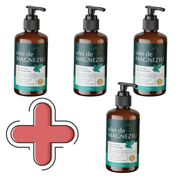 3+1 GRATIS Ulei de magneziu cu extract de urzica Vie