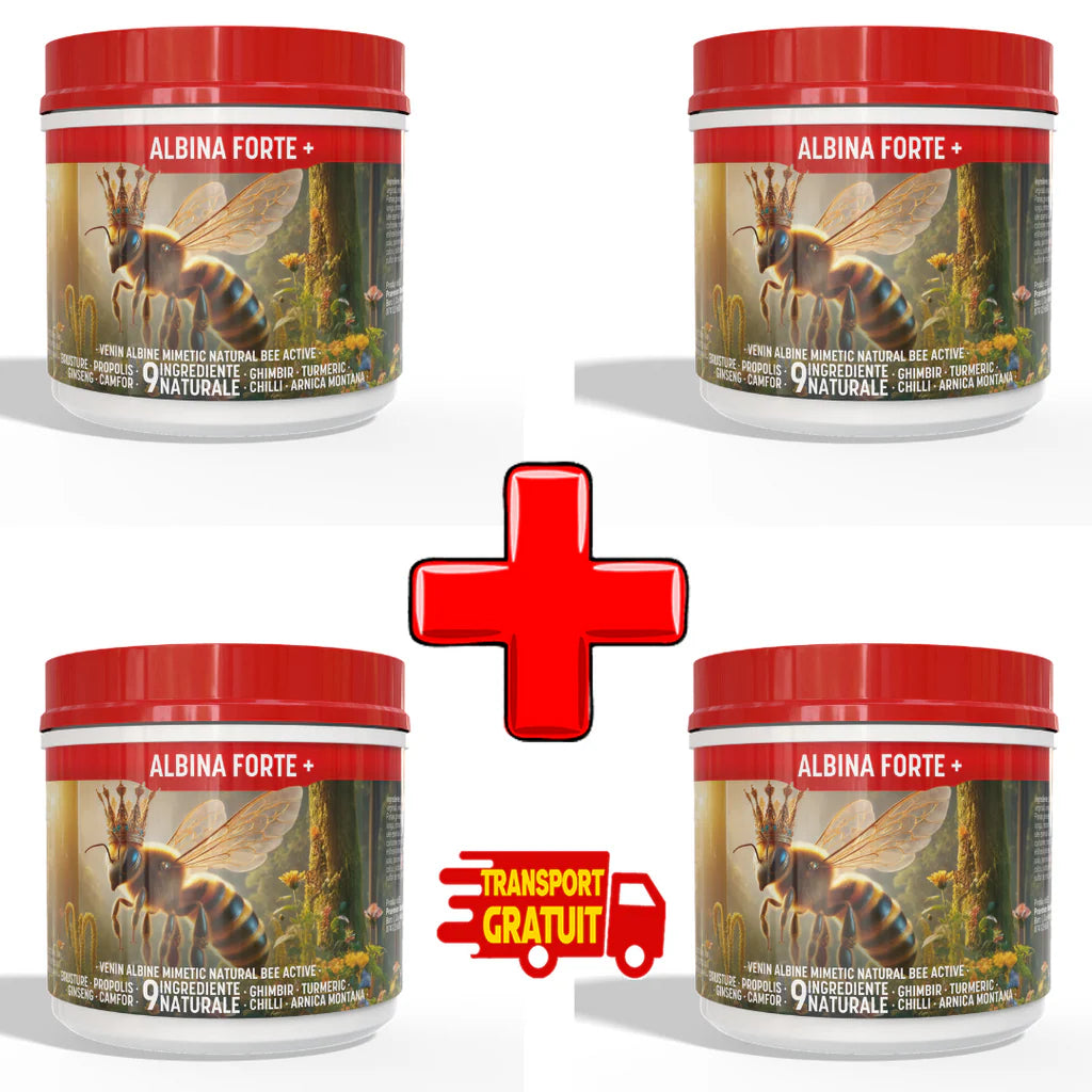 4 bucati Gel Albina forte+