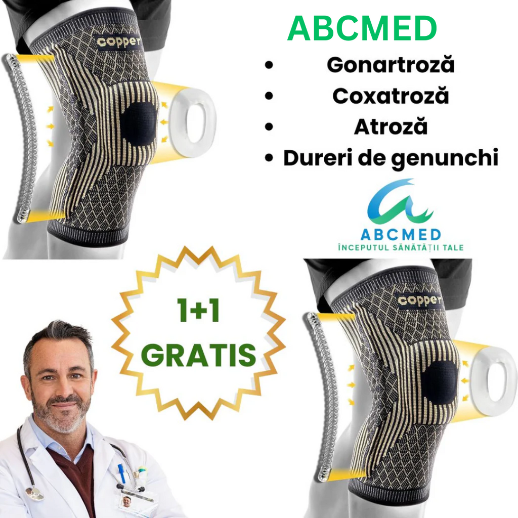 1+1 GRATIS Genunchiera CUPRU
