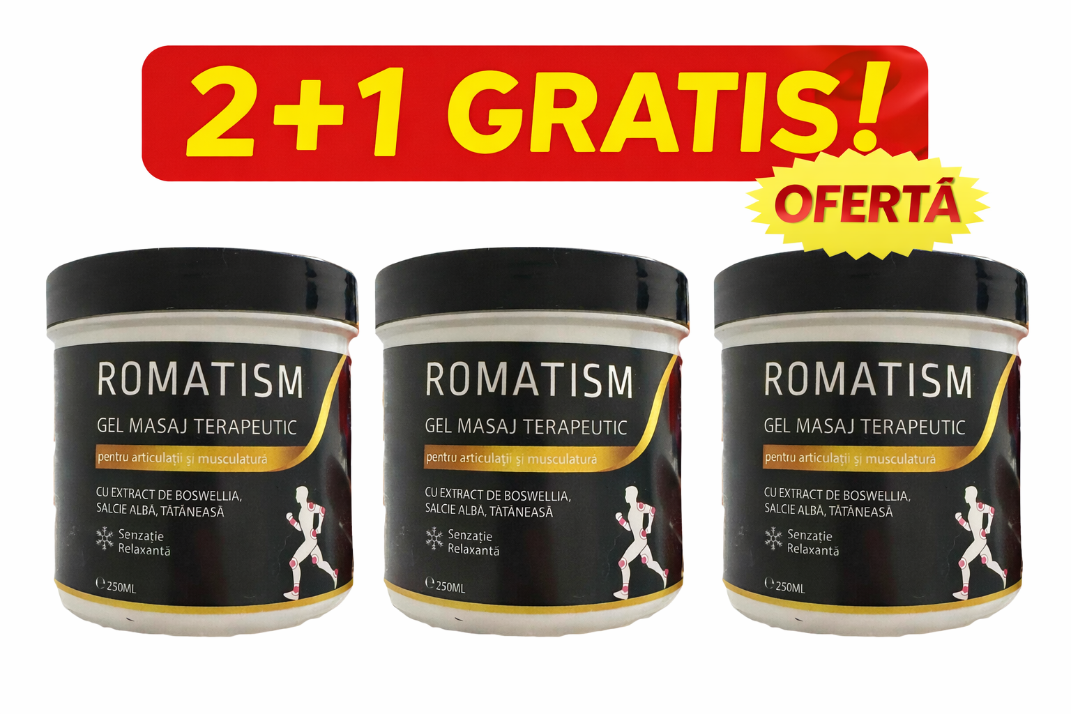 2+1 Gratis gel Romatism