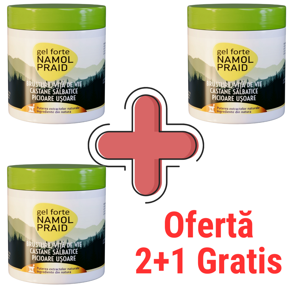 2+1 Gratis gel Namol Praid